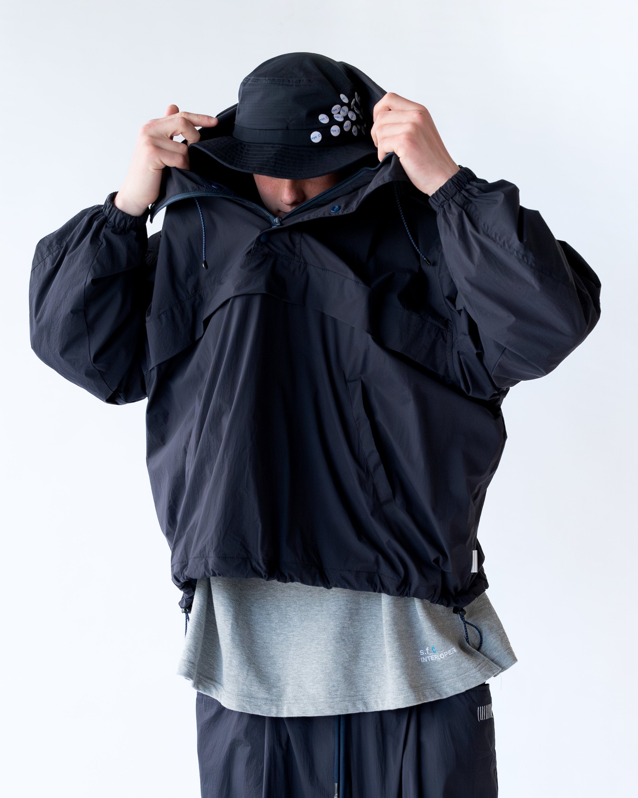 S.F.C x eye_C LIGHT HOODIE JACKET XL